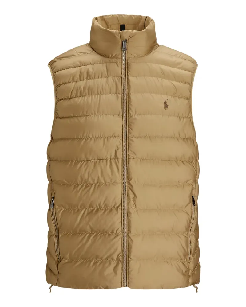 Ralph Lauren zip-fastening quilted gilet - Nude Nude