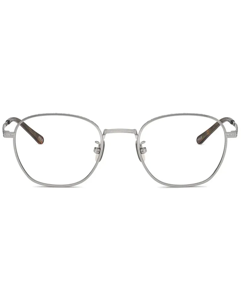Ralph Lauren Brille mit rundem Gestell - Silber Silber