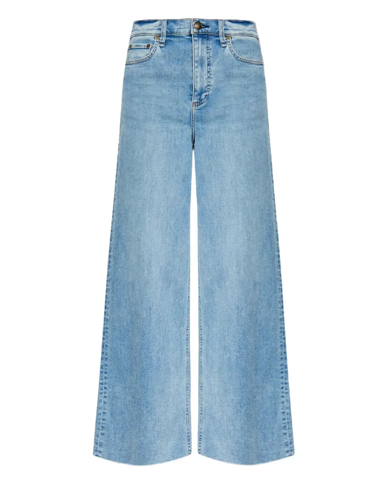 Rag & Bone Jeans mit Logo-Patch - Blau Blau