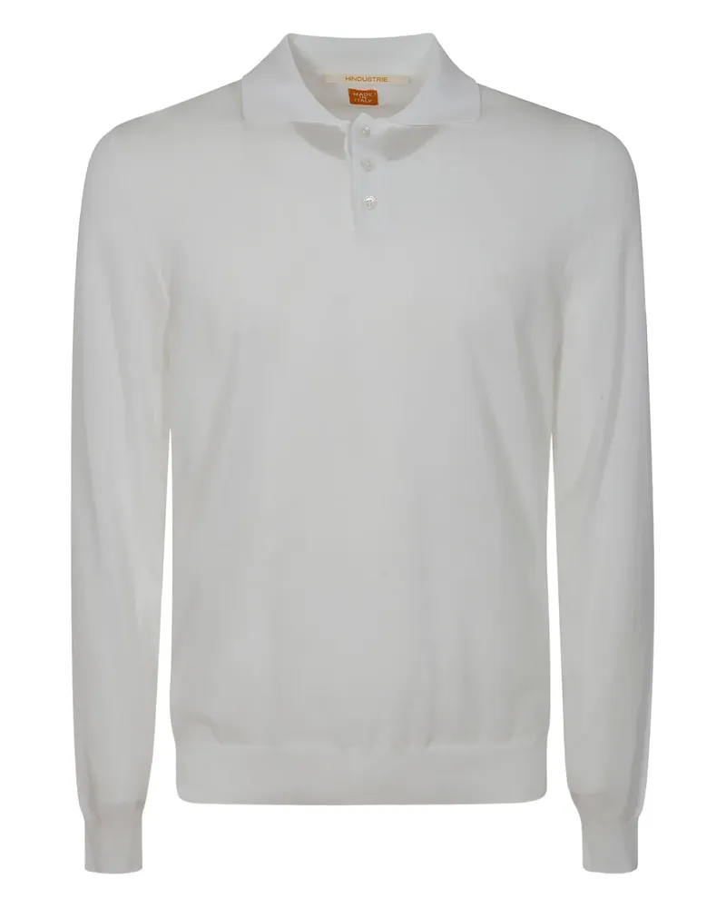 Alpha Industries Poloshirt aus Baumwolle - Weiß Weiß