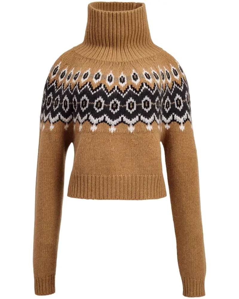 KHAITE The Amaris Pullover Braun