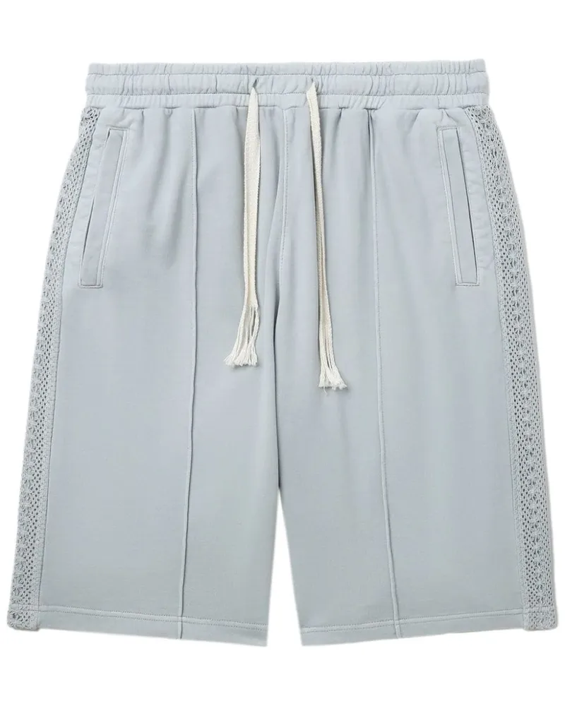 FIVE CM elasticated-waist cotton shorts Blau