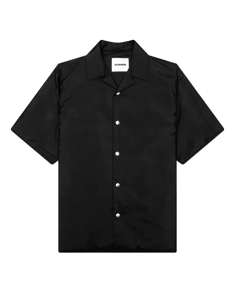 Jil Sander Hemd mit kurzen Ärmeln - Schwarz Schwarz