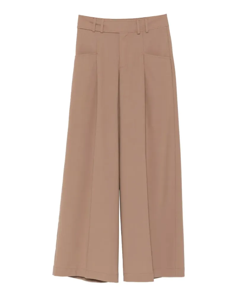Closed Wide-Leg-Hose mit Bundfalten - Nude Nude
