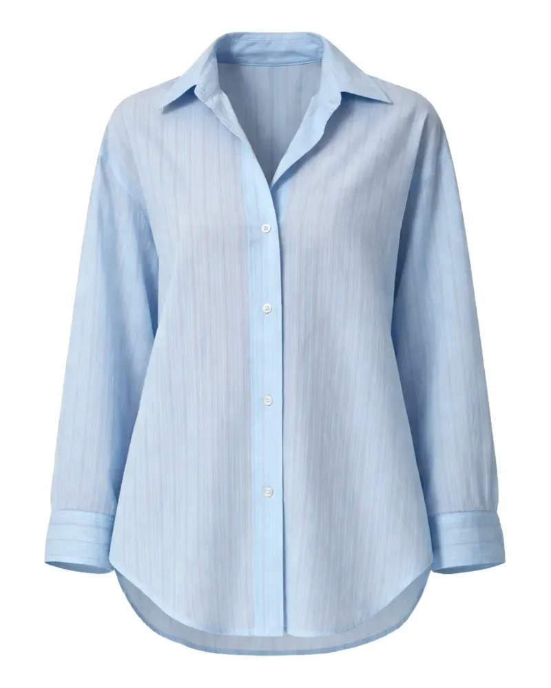 AGOLDE Sona stripes shirt - Blau Blau