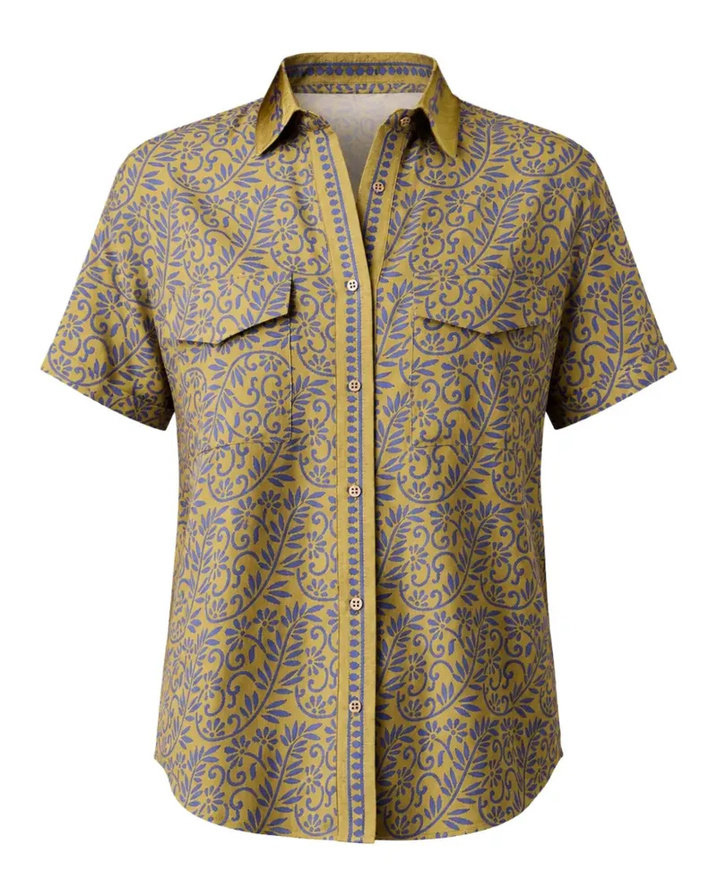 BOTEH Verve floral-print shirt - Gelb Gelb