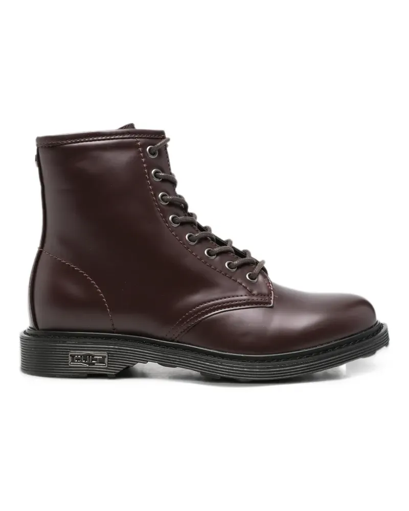 Cult Sabbath lace-up leather boots - Braun Braun