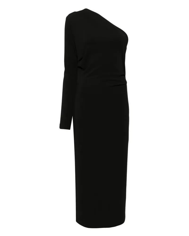 Day Birger et Mikkelsen Valley One-Shoulder-Midikleid - Schwarz Schwarz