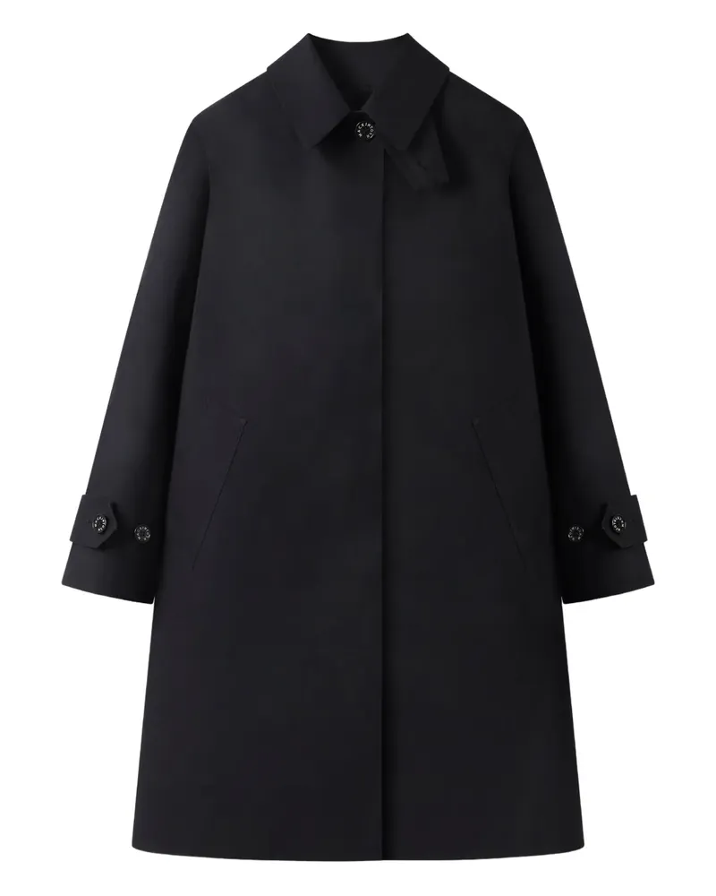 MACKINTOSH Banton Mantel - Schwarz Schwarz