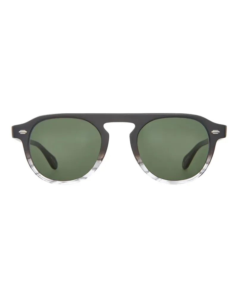 Garrett Leight Harding round-frame sunglasses - Grau Grau