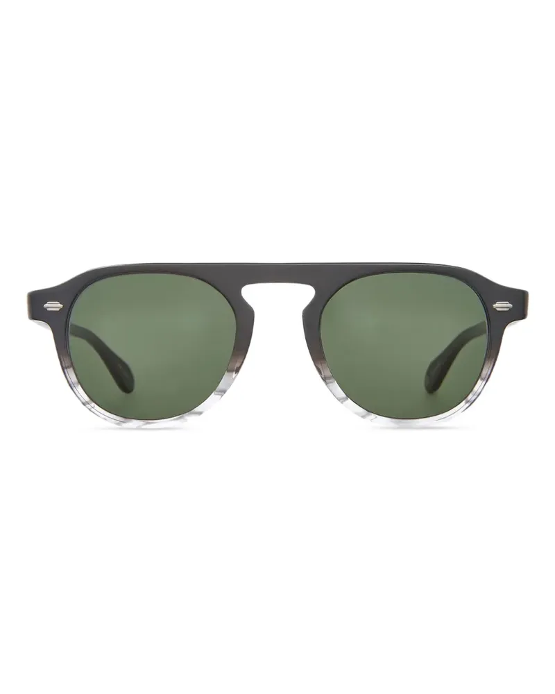Garrett Leight Harding round-frame sunglasses - Grau Grau