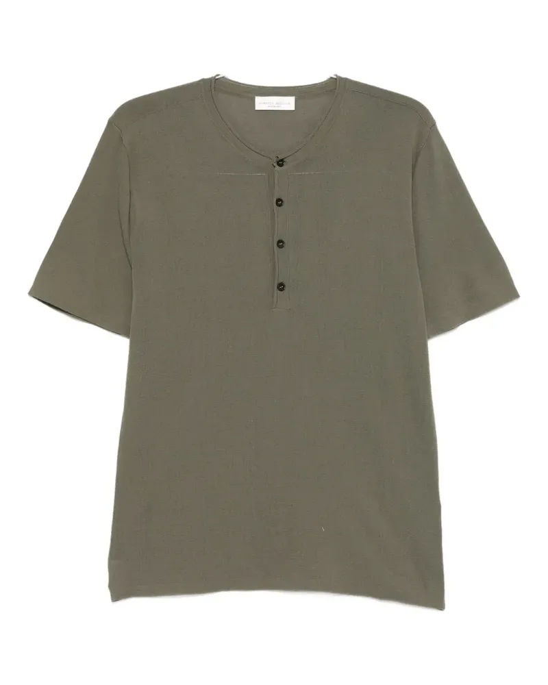 Roberto Collina buttoned polo shirt - Grün Grün