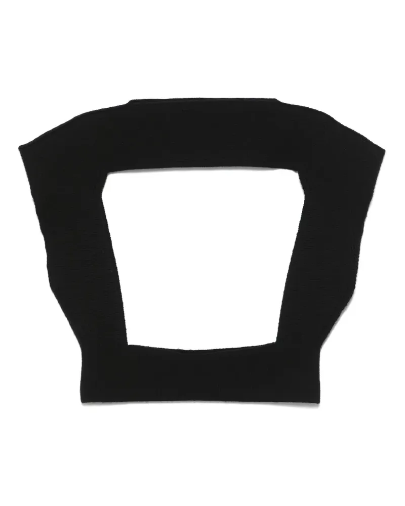 Rick Owens Tatlin Oberteil - Schwarz Schwarz