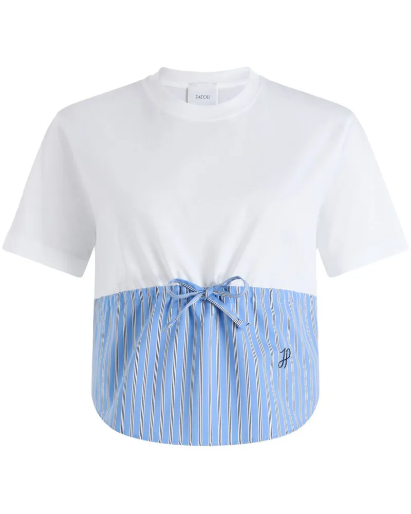 Patou Hybrid T-Shirt - Weiß Weiß