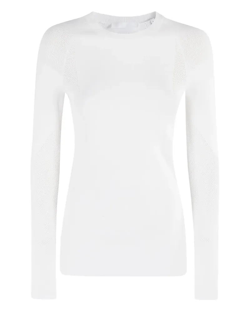 Helmut Lang Klassisches Langarmshirt - Weiß Weiß