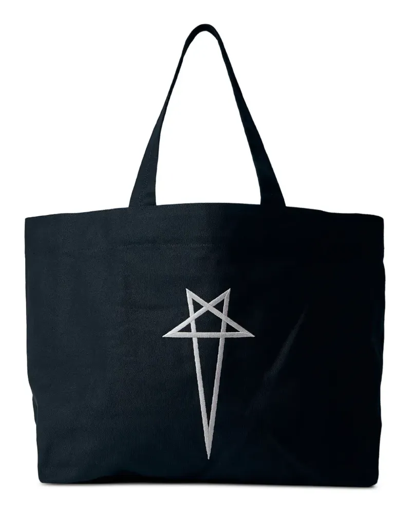 Rick Owens Shopper aus Baumwolle - Schwarz Schwarz