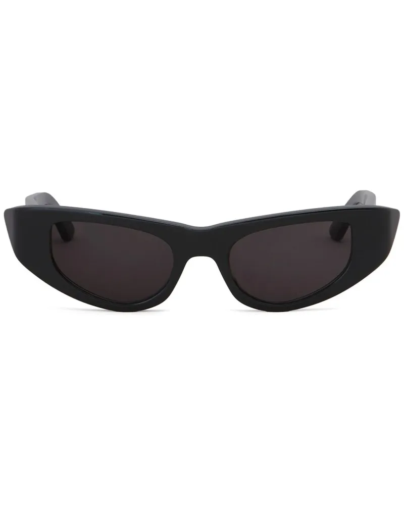 Marni Klassische Cat-Eye-Sonnenbrille - Schwarz Schwarz
