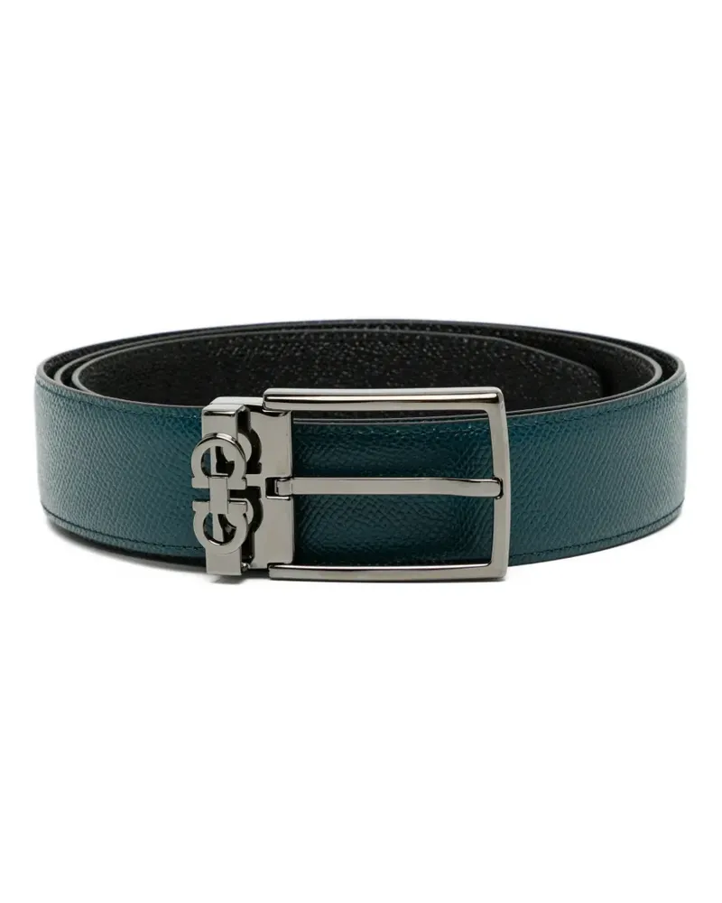 Ferragamo Gancini belt - Blau Blau