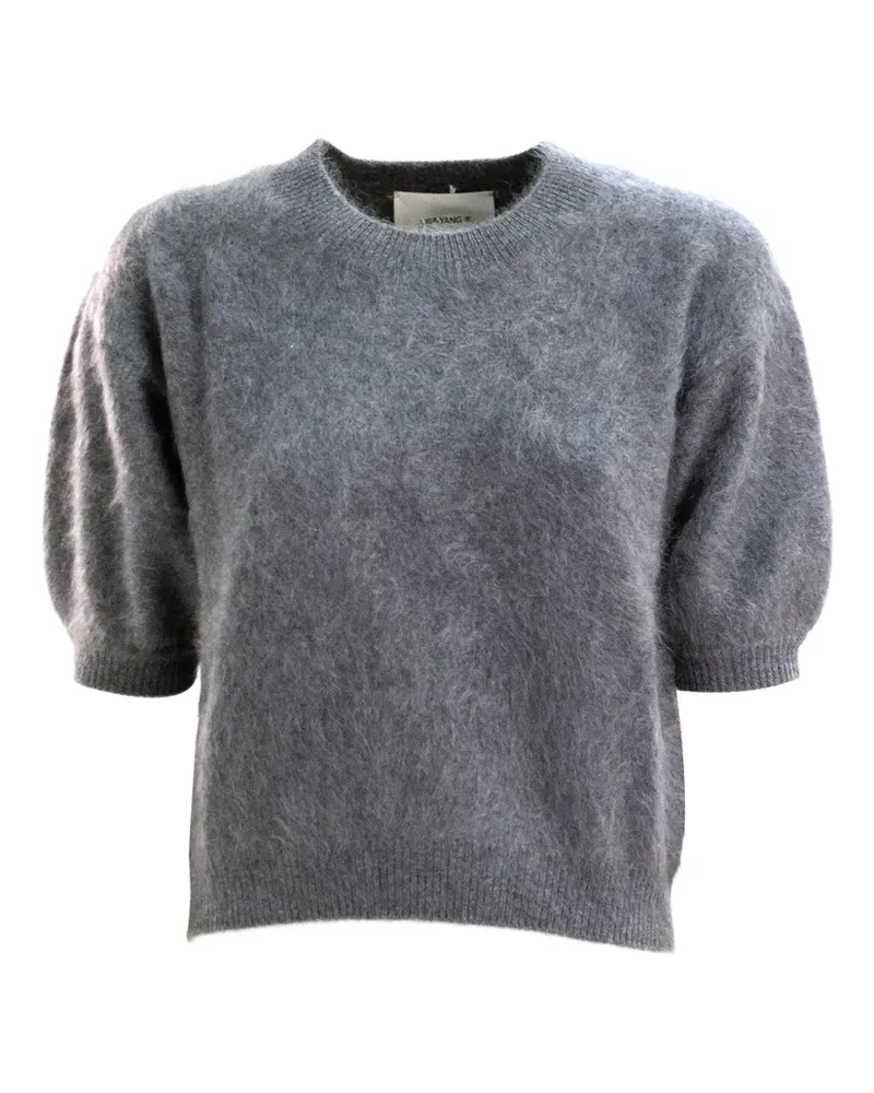 Lisa Yang Mohairpullover mit Puffärmeln - Grau Grau