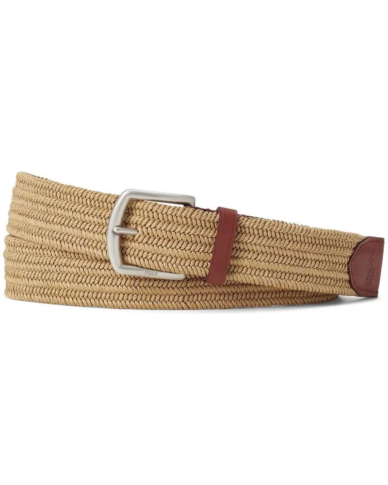 Ralph Lauren Gewebter Gürtel - Nude Nude