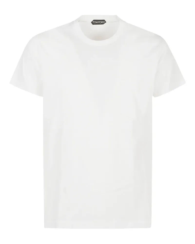 Tom Ford T-Shirt mit rundem Ausschnitt - Weiß Weiß