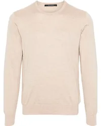 Tagliatore Pullover mit Rundhalsausschnitt Nude