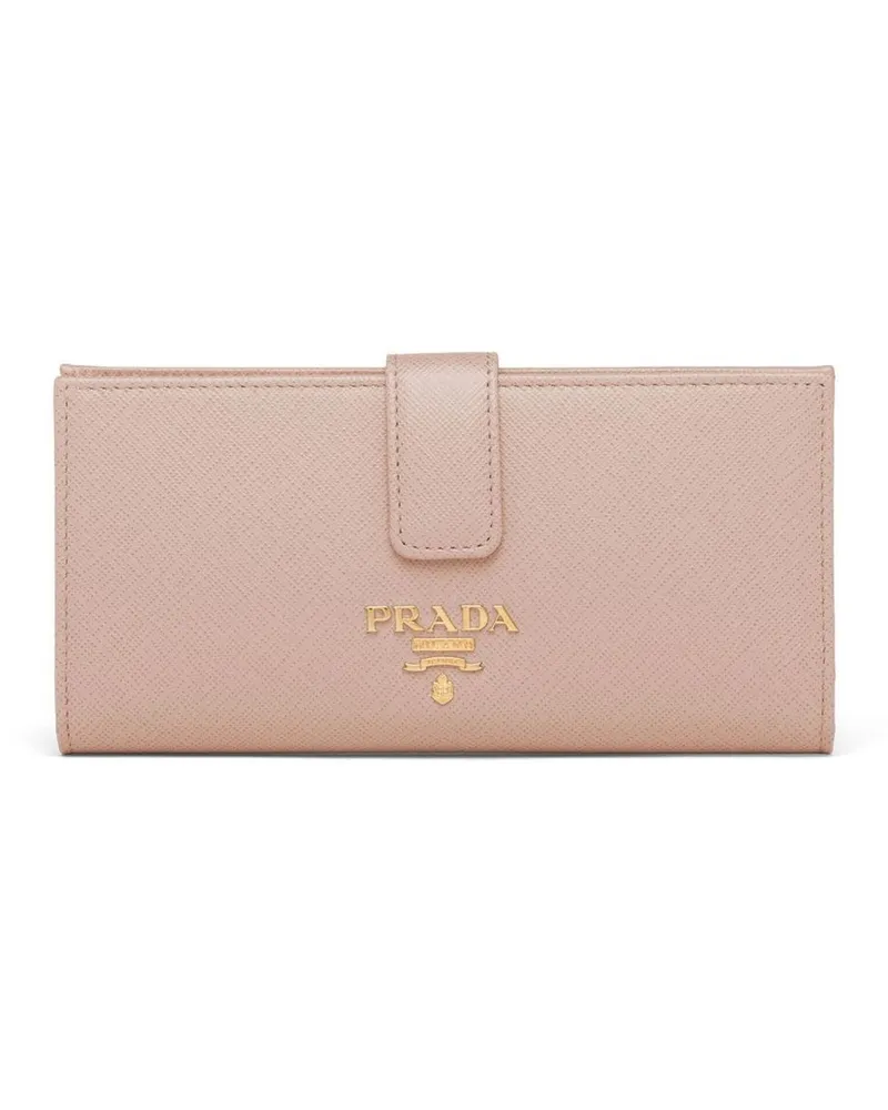 Prada Portemonnaie mit Logo - Rosa Rosa
