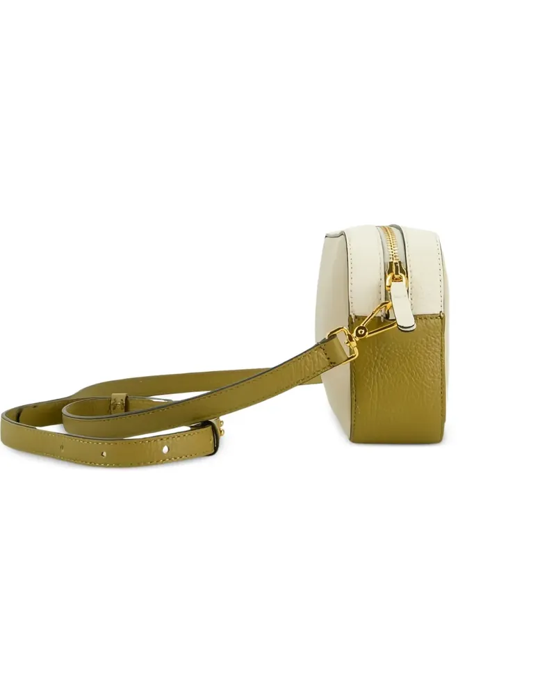 Coccinelle small Tebe textured cross body bag - Nude Nude