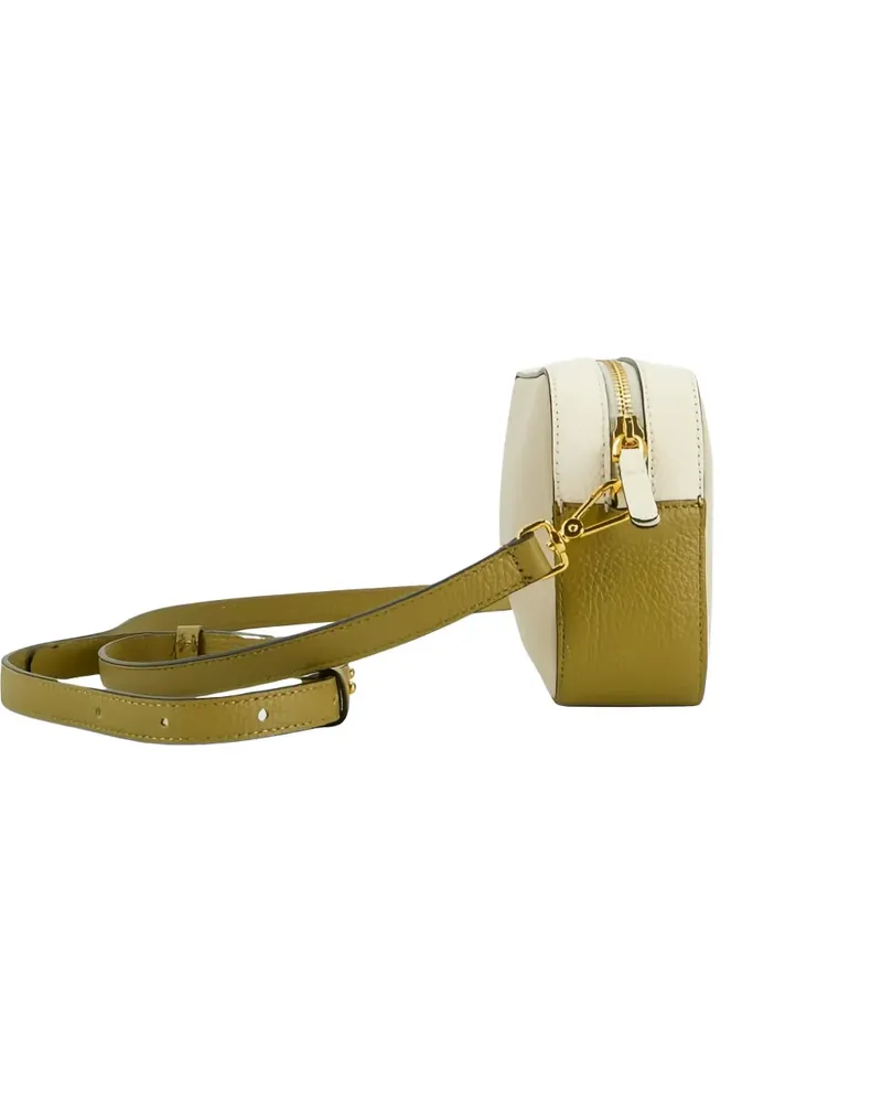 Coccinelle small Tebe textured cross body bag - Nude Nude