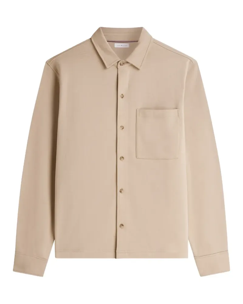 Tommy Hilfiger button-up chest-pocket jacket - Nude Nude