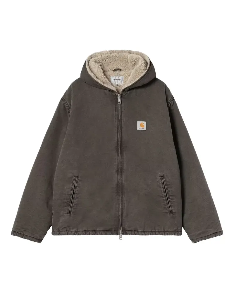 Carhartt WIP zip-up hooded jacket - Grau Grau