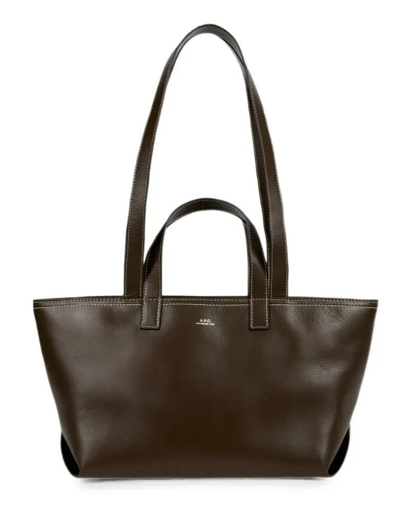 A.P.C. Kleine Le Drummer Tote Bag - Braun Braun