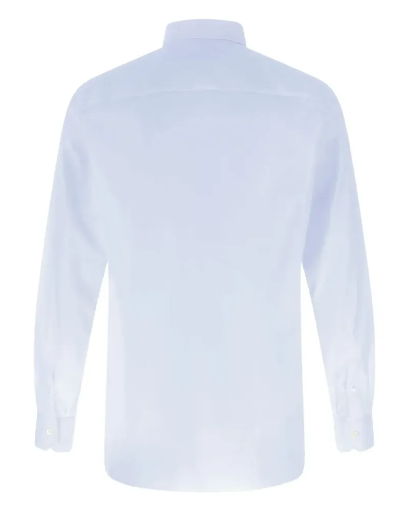 Brioni Trevi Mark Hemd - Blau Blau