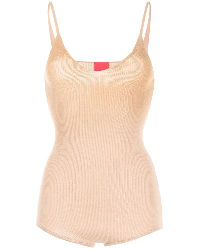 Cashmere In Love Joni Body aus Kaschmir - Braun Braun