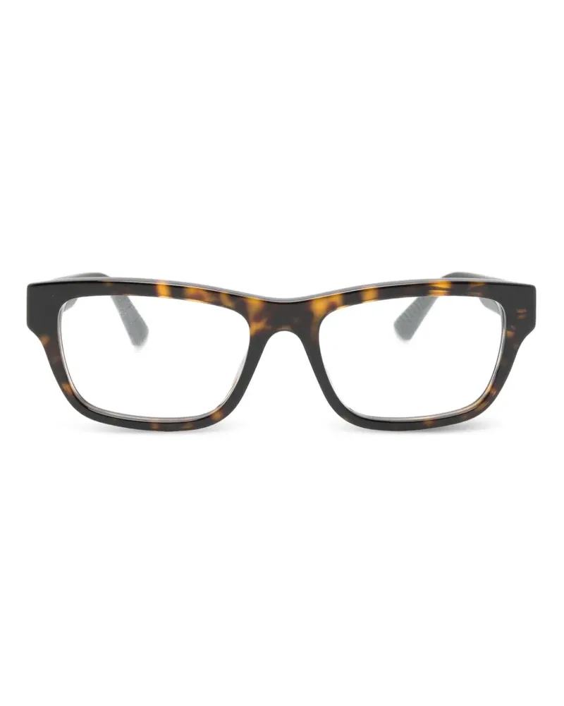 Gucci Brille mit eckigem Gestell - Grün Grün