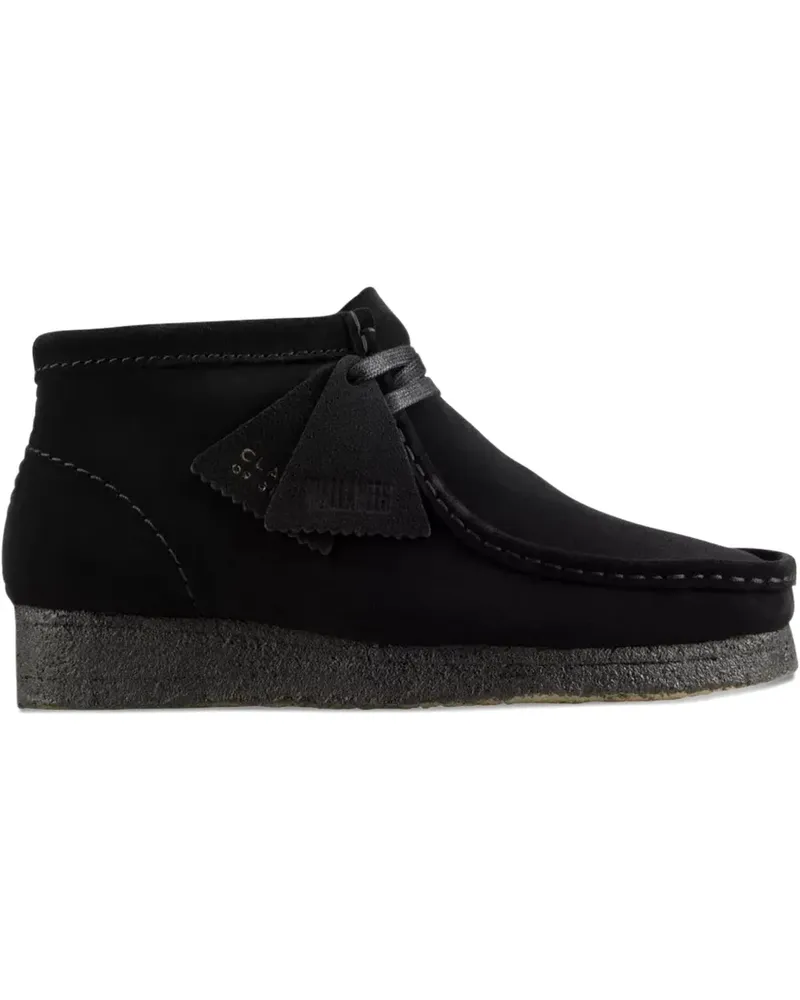 Clarks Wallabee Schnürstiefel - Schwarz Schwarz