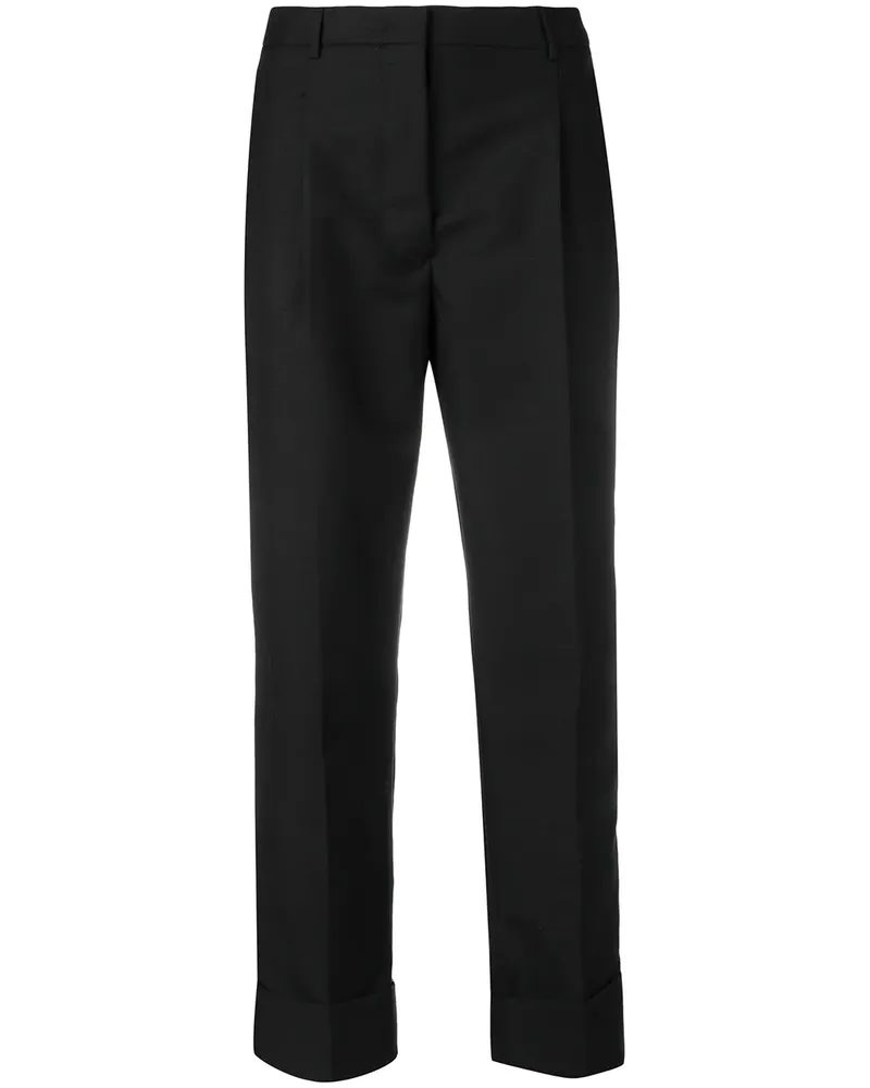 Prada Elegante Hose - Schwarz Schwarz