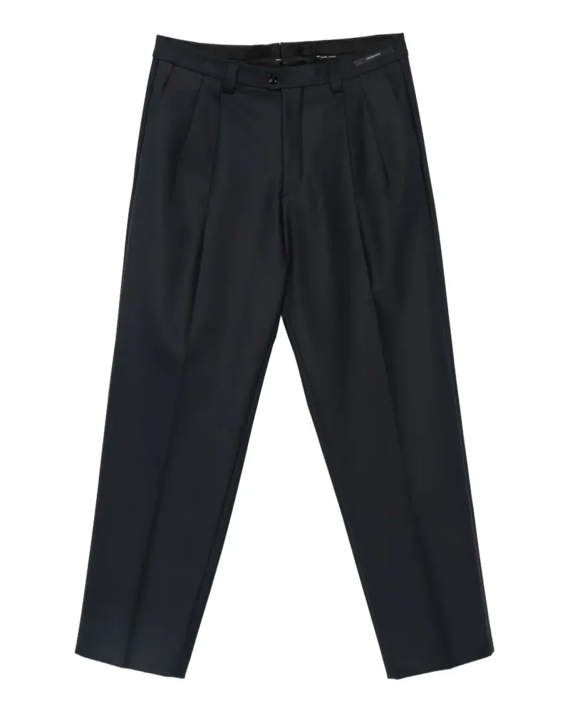 MICHAEL COAL Harrison Hose mit Falten und klassischem Schnitt - Blau Blau