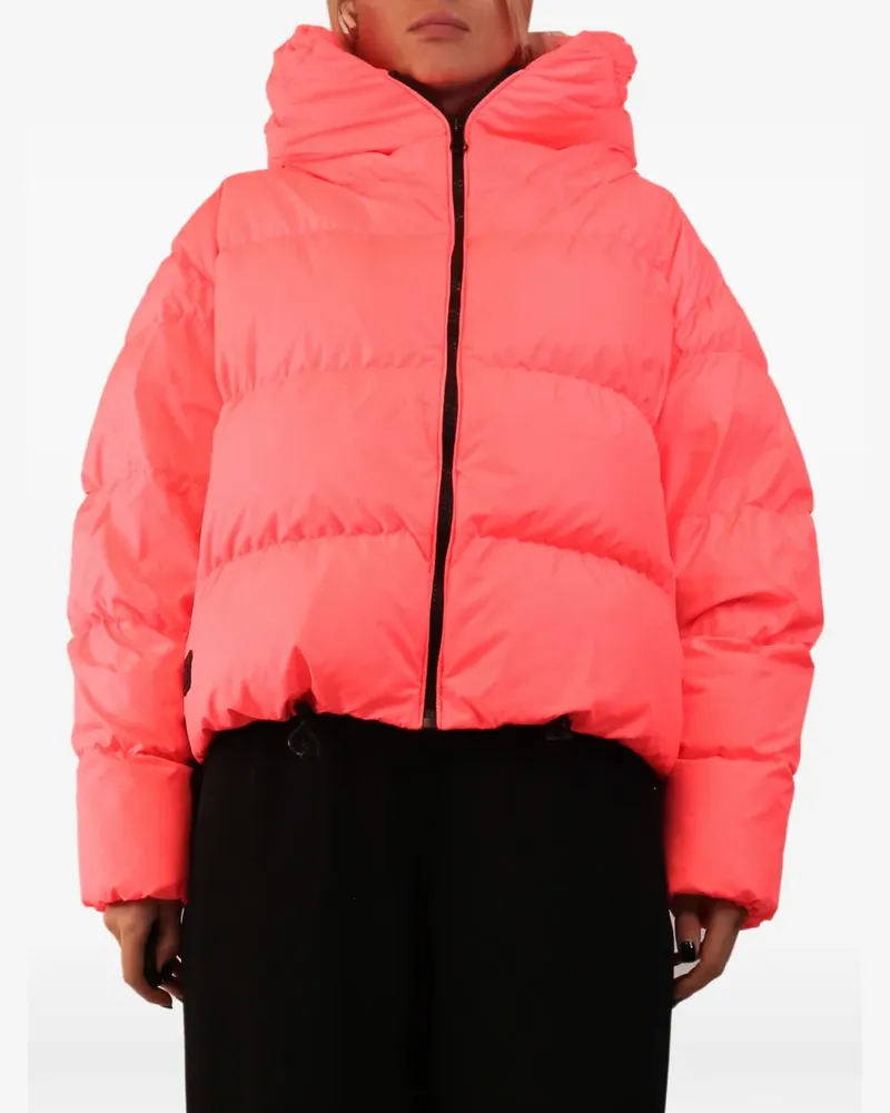 Bacon hooded puffer jacket - Rosa Rosa