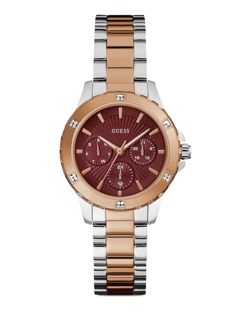 Guess two-tone analog 35mm watch - Braun Braun