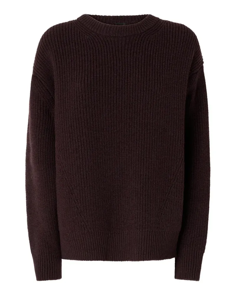 Pinko Gerippter Strickpullover - Braun Braun
