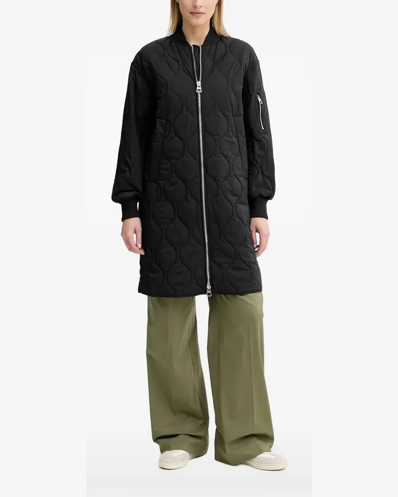 Marc O'Polo Gesteppter Mantel im Bomber-Look - Schwarz Schwarz
