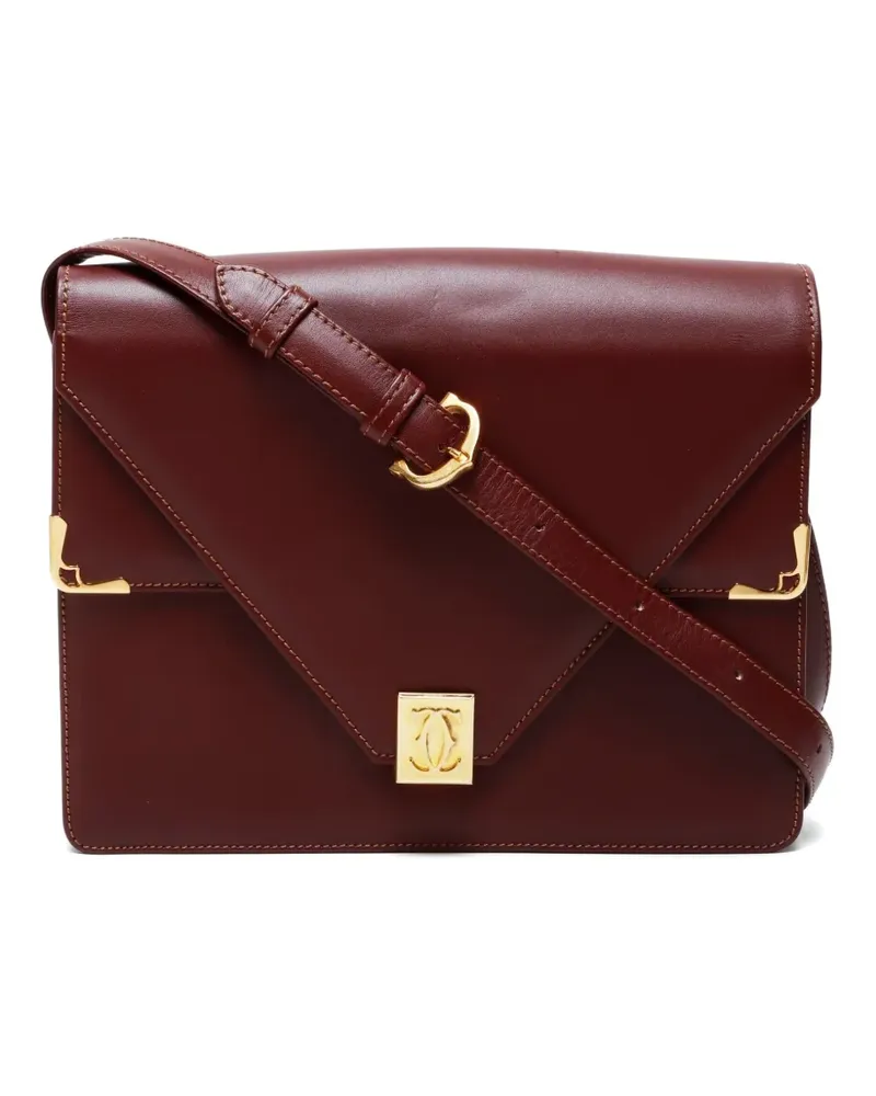 Cartier 1990-2000s Must Be Schultertasche - Rot Rot