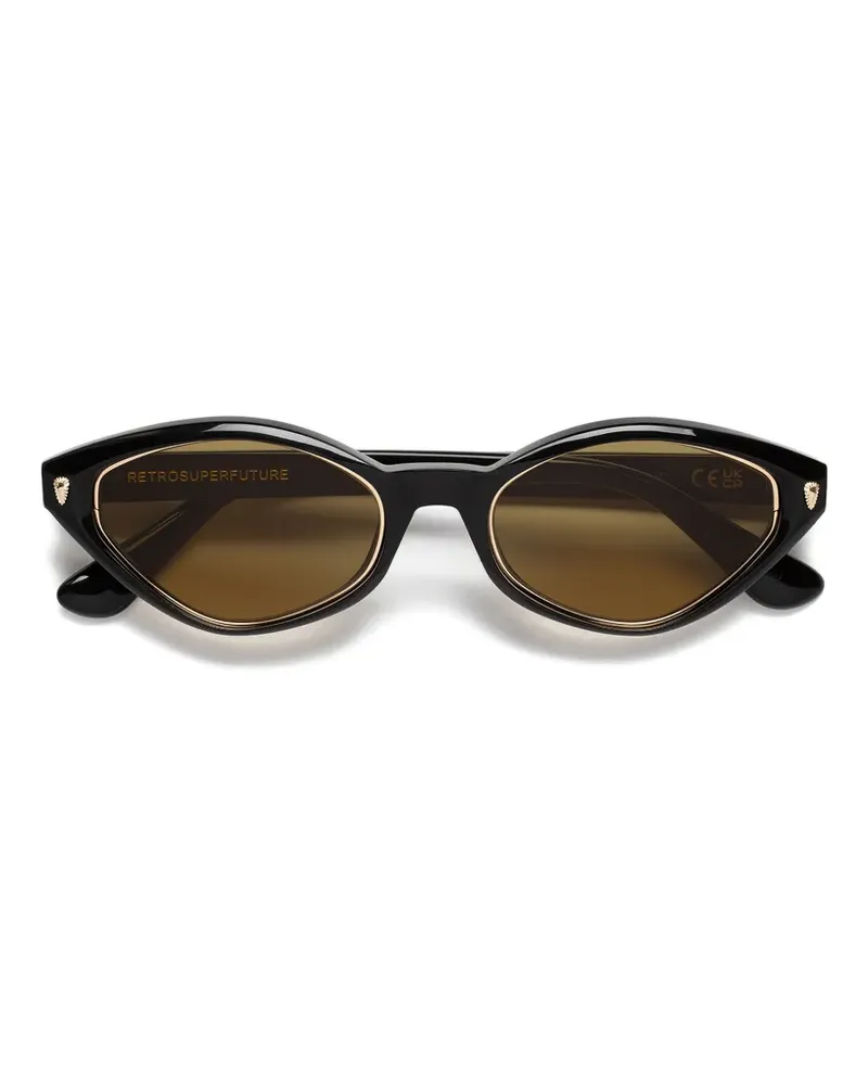 RETROSUPERFUTURE Echo cat-eye sunglasses - Schwarz Schwarz