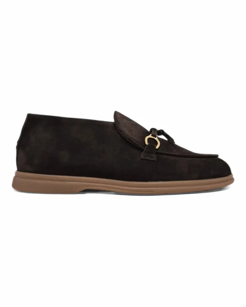 Henderson Lizzy Loafer aus Wildleder - Braun Braun