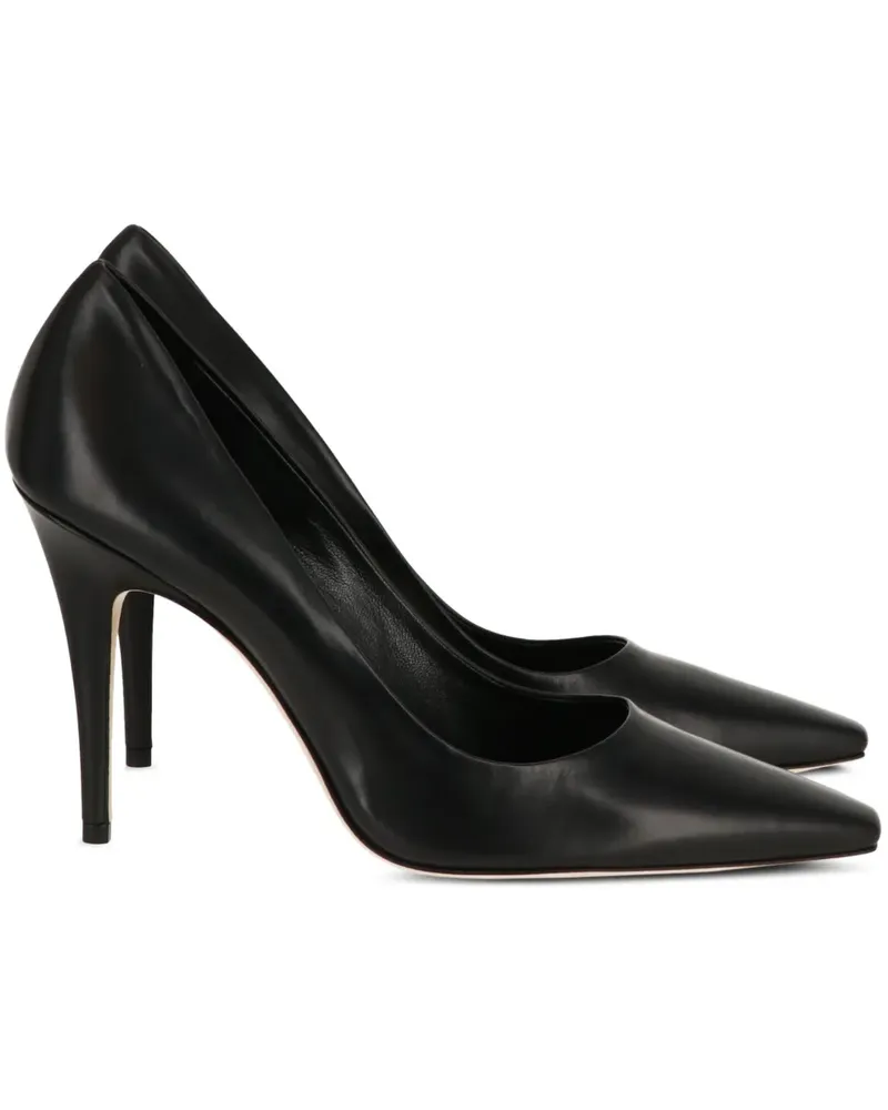 OFF-WHITE Jimmy Choo 'Black Mary 100' Pumps - Schwarz Schwarz