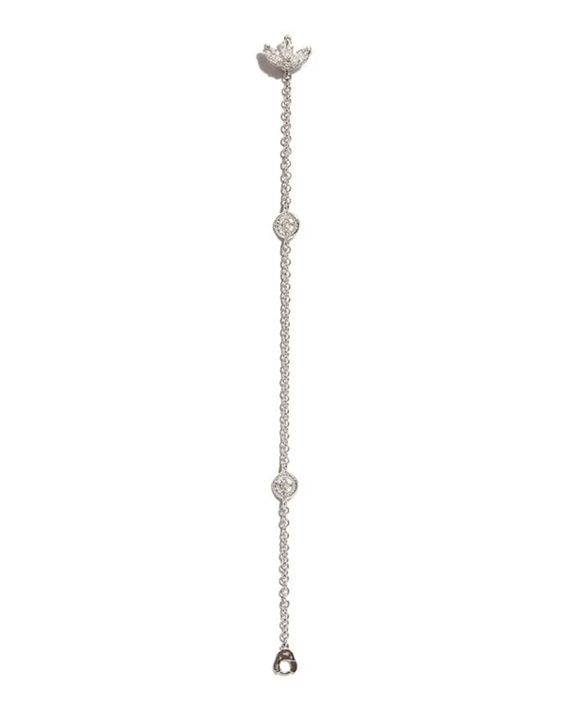 Maria Tash 18kt Weißgoldanhänger mit Diamanten - Silber Silber