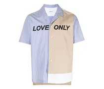 Love Only Hemd mit Nadelstreifen