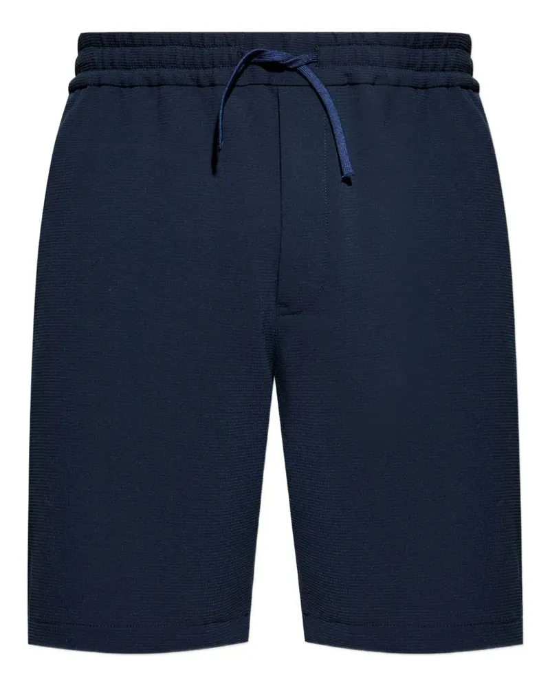 Emporio Armani Shorts mit elastischem Bund - Blau Blau