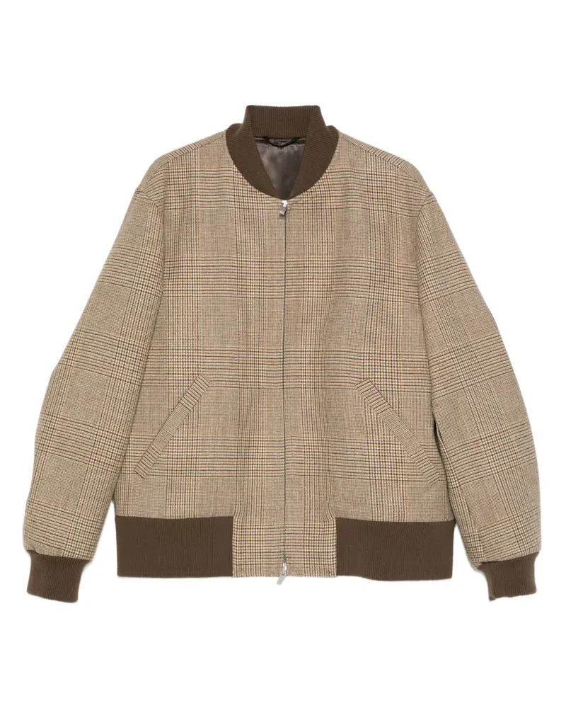 LARDINI Klassische Bomberjacke - Braun Braun